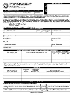 Fillable Online 49328 PDF APPLICATION FOR CERTIFICATION OF LAND