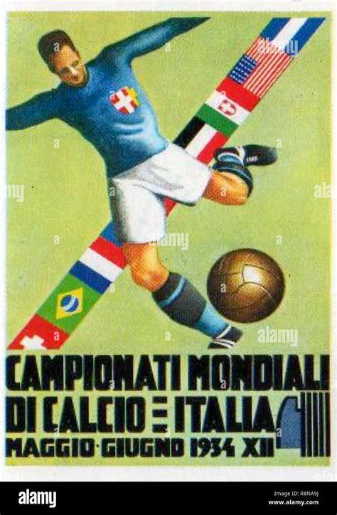 Vintage Soccer Poster