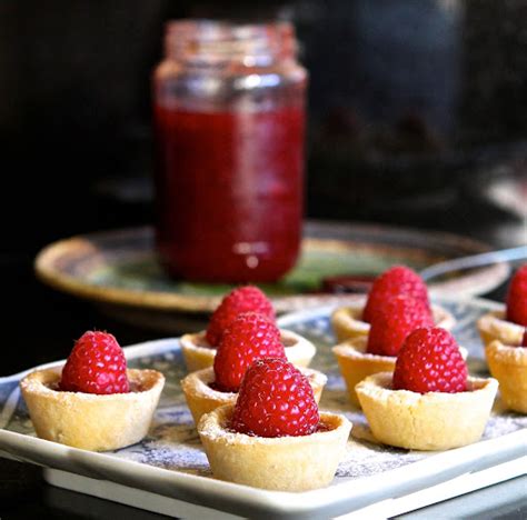 Gluten Free Alchemist Mini Mouthful Jam Tarts With Pate Sucree