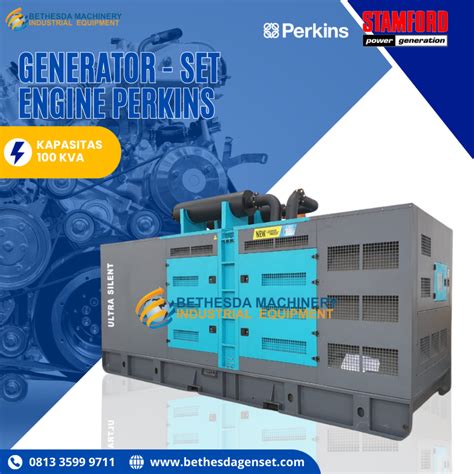 Jual Genset Kva Perkins Silent Type Stamford Shopee Indonesia