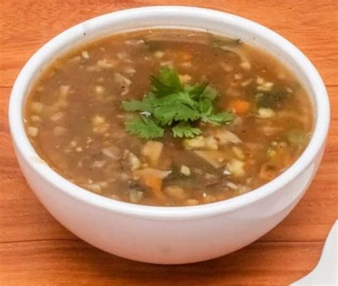 Vegetable Hot And Sour Soup Recipe Awesome Cuisine