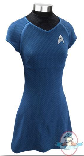 Star Trek The Movie Dr Carol Marcus Blue Dress Large Anovos Star