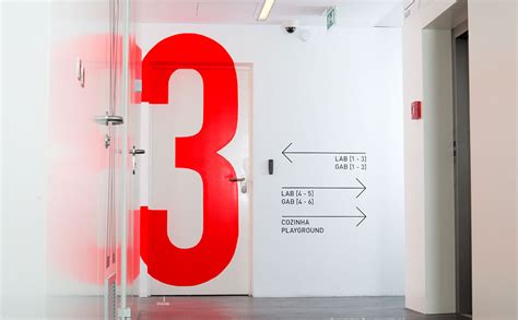 Signage And Wayfinding For Innovation Center Behance