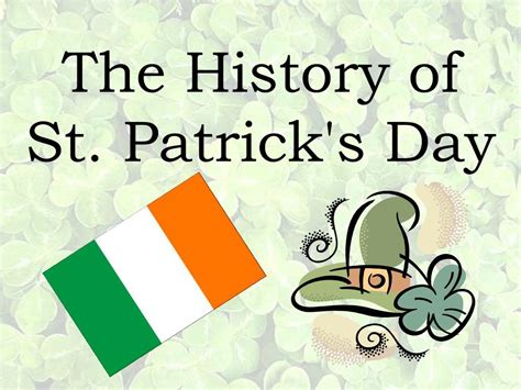 PPT The History Of St Patrick S Day PowerPoint Presentation Free