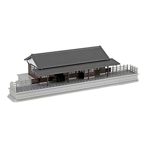 Kato 23-241 N Scale Local Station Building - Easy Snap-Fit Model
