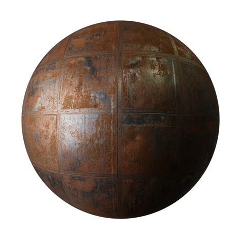 Rusted Metal Panels Free Metal Materials Blenderkit