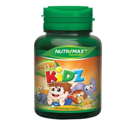 Jual Nutrimax Nutri Kidz Tablet Multivitamin Untuk Meningkatkan