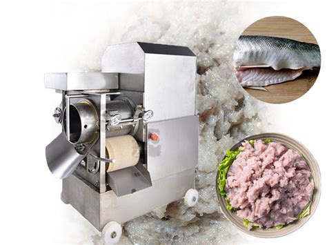 Fish Meat Bone Separator Machine Processing Technology Saves