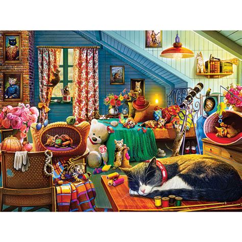 Sunset Naptime 550 Piece Jigsaw Puzzle Spilsbury