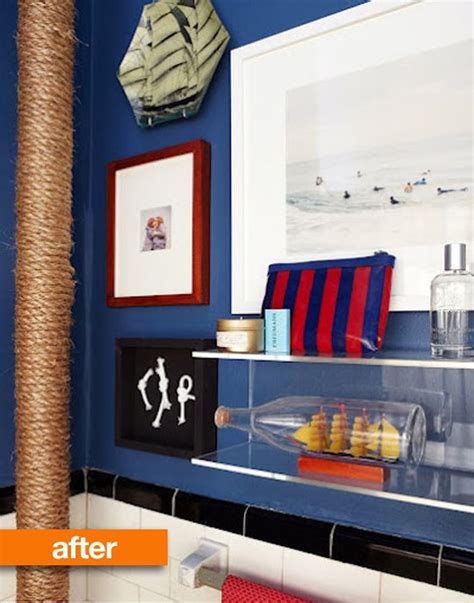 Nautical themed bathroom - large and beautiful photos. Photo to select ...