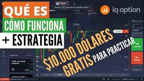 Iq Option Tutorial En Español Estrategia Como Ganar Dinero Por