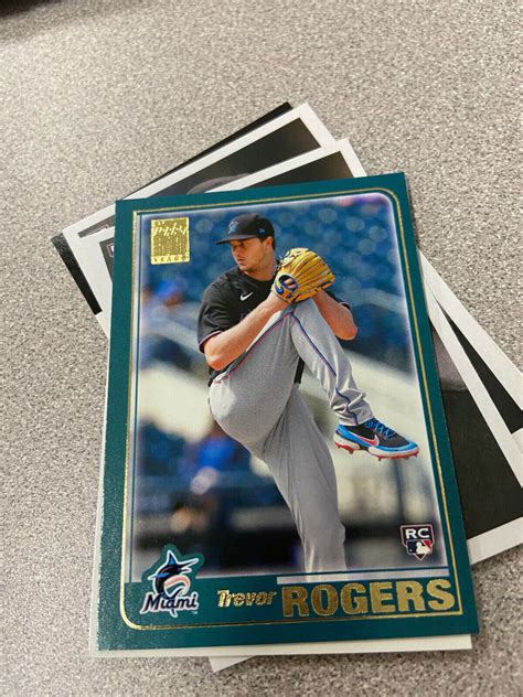 2021 Topps Archives 2001 Topps 203 Trevor Rogers RC For Sale