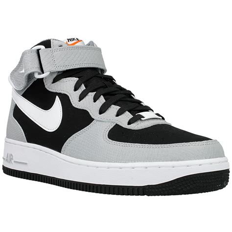 Nike Air Force 1 Mid 07 315123 024 White Black Grey ⋆ En Distanceeu