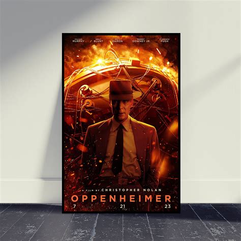 Oppenheimer Movie Poster Wall Art, Room Decor, Home Decor, A - Inspire ...