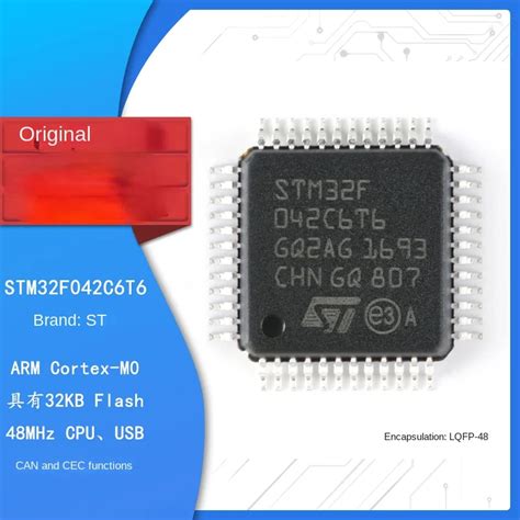 Original Genuine Stm F C T Lqfp Arm Cortex M Bit