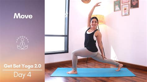 Day 4 Move 30 Mins Full Body Vinyasa Yoga Flow Get Set Yoga Season 2 Bharti Yoga Youtube