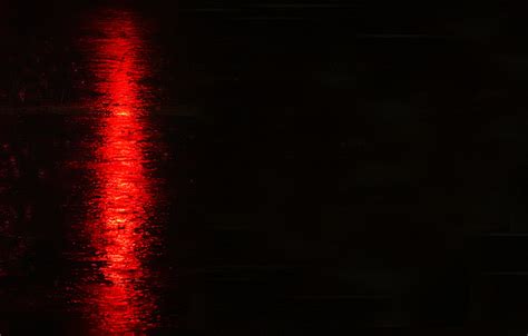 Red Light Reflection In The Rain Stock Photo Download Image Now