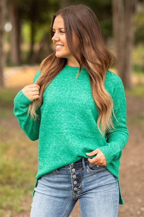 Jade Basic Crew Neck Sweater · Filly Flair