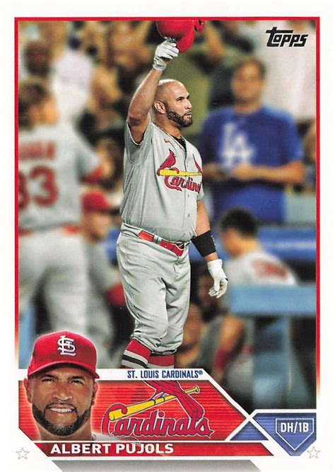 2023 Topps 5 Albert Pujols Trading Card Database