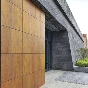 Panel Cladding DEBO HUWAI HPL Compact Exterior Nature Wood02 DEBO