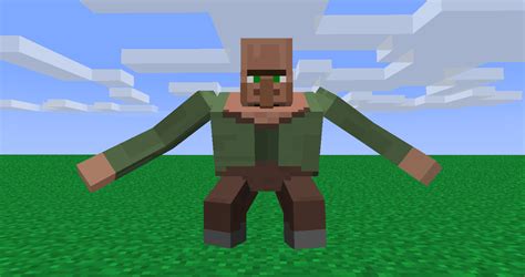 Minecraft Villager Zombie Mutant