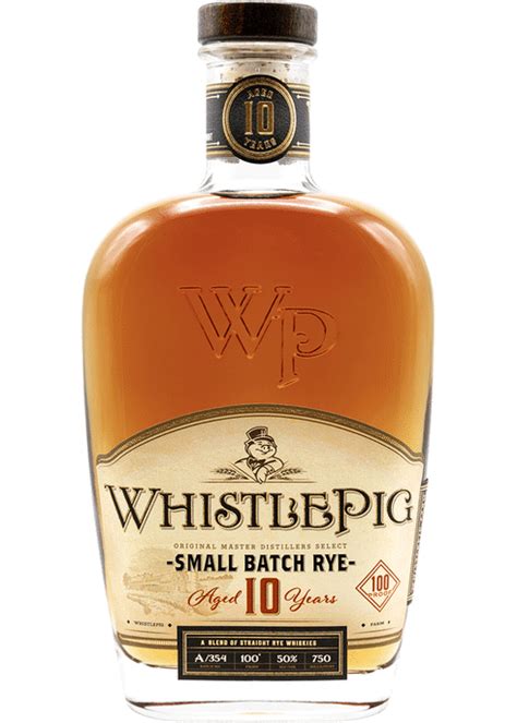 WhistlePig 10 Year Small Batch Rye Whiskey | Total Wine & More