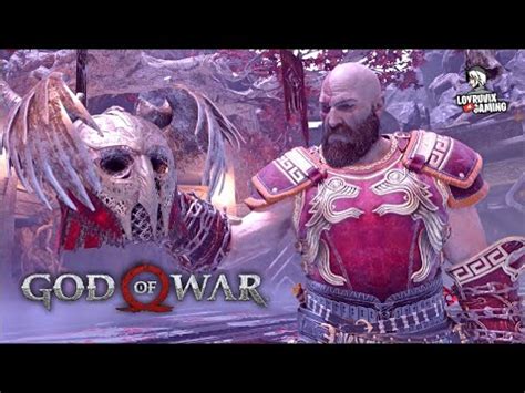 KRATOS VS GEIRDRIFUL VALKYRIES GOD OF WAR 2018 4K 60 FPS YouTube