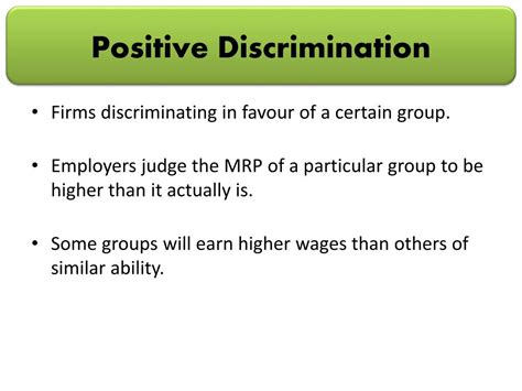 Ppt Discrimination In The Labour Market Powerpoint Presentation Free