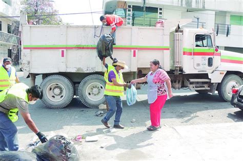 Continua Ayuntamiento Con Recolecci N De Basura En Todas La Ciudad