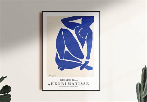 Matisse Blue Nude Iii Museum Exhibition Art Print Abstract Woman Figure Our First Home T