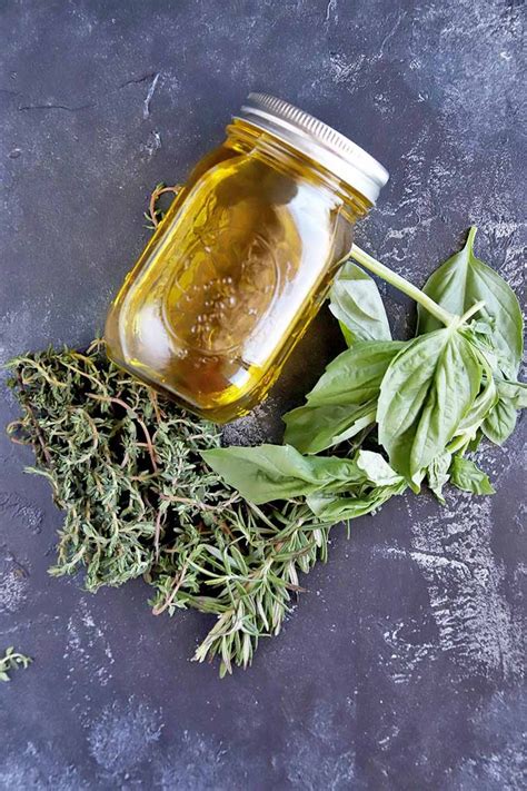 Easy Herb Infused Olive Oil Recipe A Diy Tutorial Foodal Recipe