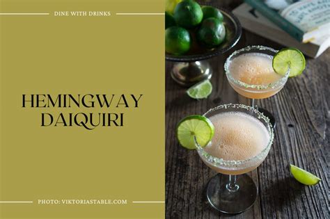 6 Hemingway Cocktails to Bring out Your Inner Writer | DineWithDrinks