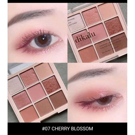 Jual 0NOMI X DIKALU MILK TEA SERIES 9 Warna Eyeshadow Korea Matte