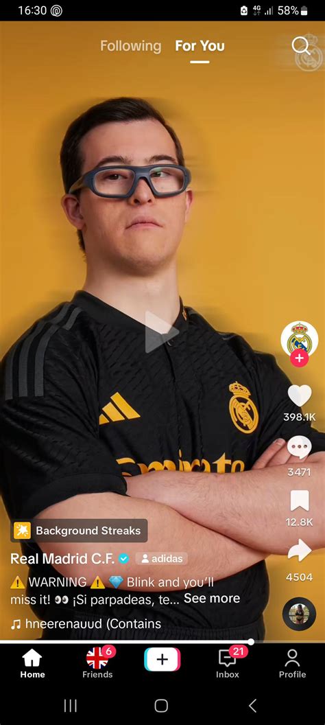 Danny Was In Real Madrids New Tik Tok R Dannyaaronsmore