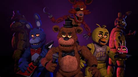 Fnaf Movie Generations Fnaf Speed Art Sfm Youtube