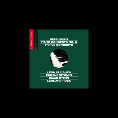 Beethoven Emperor Triple Concertos Album By Eugene Istomin