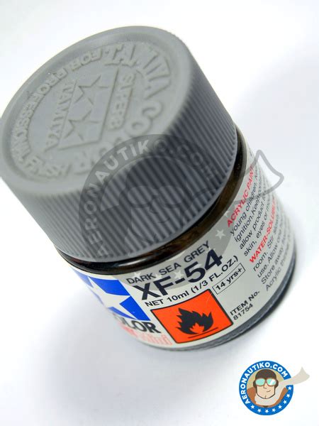 Tamiya Acrylic Paint Dark Sea Grey XF 54 For All Kits Ref