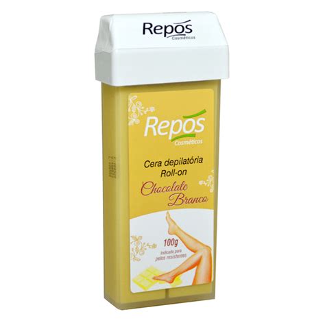 Repos Cera Depil Rl Choc Branco Gr Polyser Distribuidora