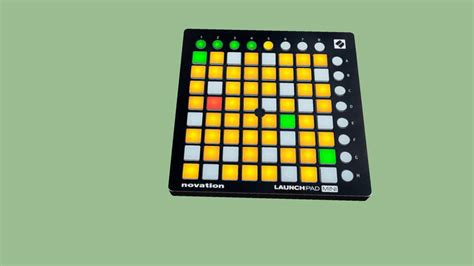 Novation Launchpad Mini Mk2 3D Warehouse