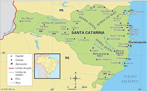 Blog De Geografia Geografia De Santa Catarina