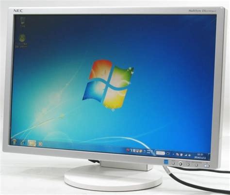 22 Inch NEC MultiSync EA221WMe Widescreen TFT LCD Monitor White