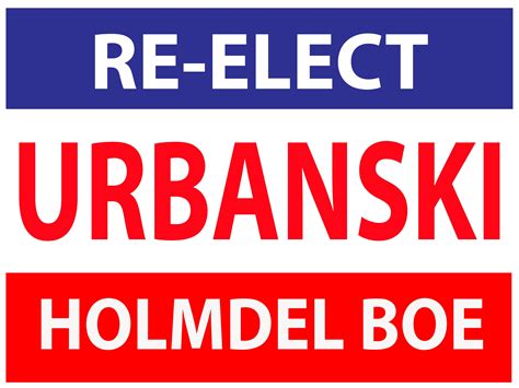 Urbanski For Holmdel Boe