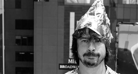 Dave Grohl tinfoil hat Memes - Imgflip