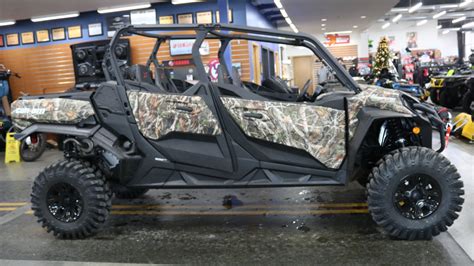 New Can Am Commander Max X Mr Wildland Camo Utility Vehicles For