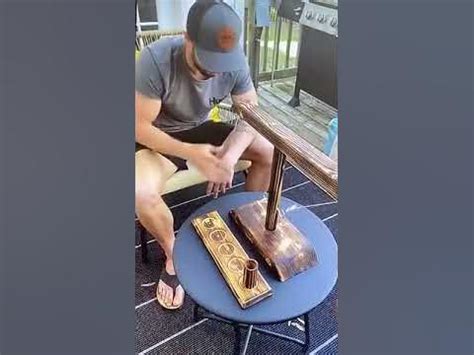 Настольная игра с веревками и колечками - YouTube