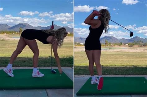 Golfs Next Paige Spiranac Has Almost Two Million Tiktok Followers And Onlyfans Account Daily Star