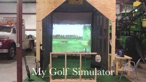 My Golf Simulator Powered By Optishot Youtube