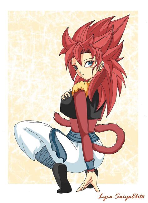 Female Gogeta Ssj4 Anime Dragon Ball Super Dragon Ball Art Female