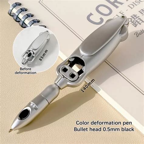 Creative Frog Style Pen 05mm Black Ballpoint Pens Fashion Foldable