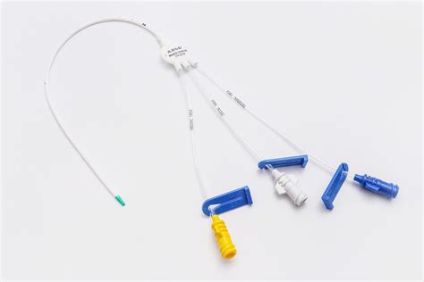 Central Venous Catheter Single Double Triple Lumen Kit 25fr 45fr 7fr